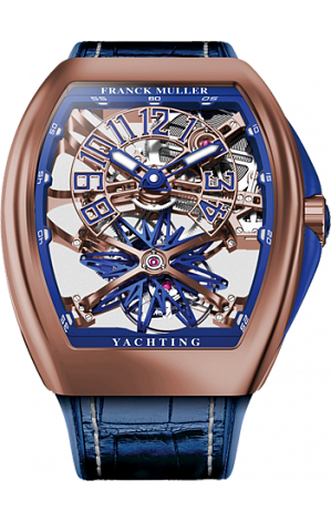 Franck Muller Gravity Skeleton V45 T GR YACHT SQT RG Replica watch